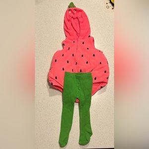 6-9M Halloween Costume-strawberry